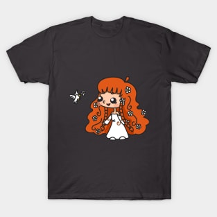 girl with a bird T-Shirt